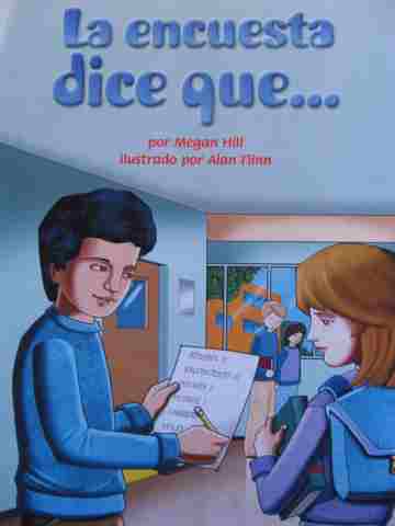 (image for) Math Readers 5 La encuesta dice que... (P) by Megan Hill