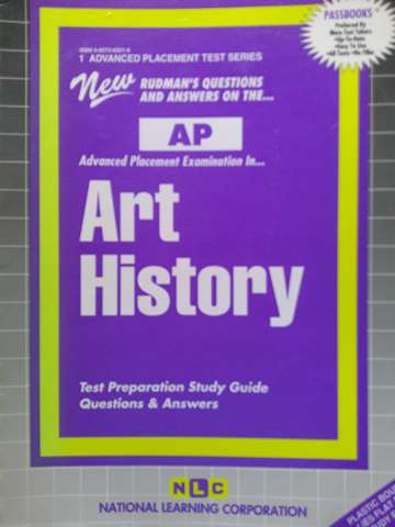 Advanced Placement Examination in Art History Test Preparation Study Guide (Spiral) (image for) Advanced Placement Examination in Art History Test Preparation Study Guide (Spiral)