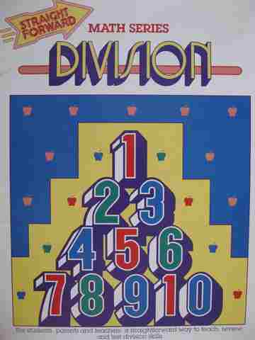 (image for) Straight Forward Math Series Division (P) by S Harold Collins