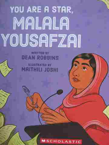 (image for) You Are a Star Malala Yousafzai (P) by Dean Robbins
