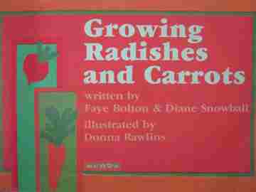 (image for) Book Shop Growing Radishes & Carrots (P) by Faye Bolton & Diane Snowball