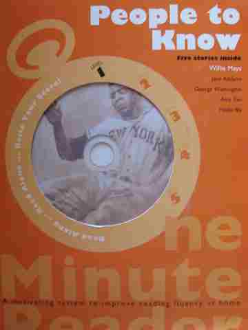 (image for) One Minute Reader Level 1 People to Know (P) by Tom Ihnot & Candyce Ihnot