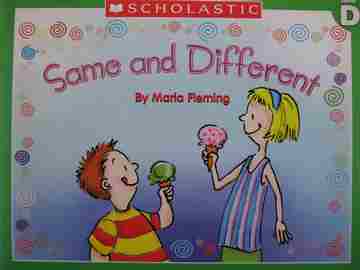 (image for) Little Leveled Readers D Same & Different (P) by Maria Fleming