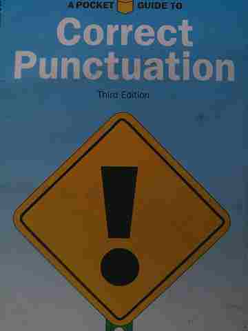 (image for) A Pocket Guide to Correct Punctuation 3e (P) by Robert Brittain