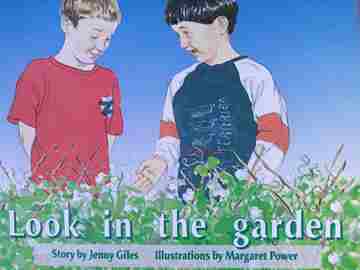 (image for) PM Plus Story Books Level 12 Look in the Garden (P) by Jenny Giles