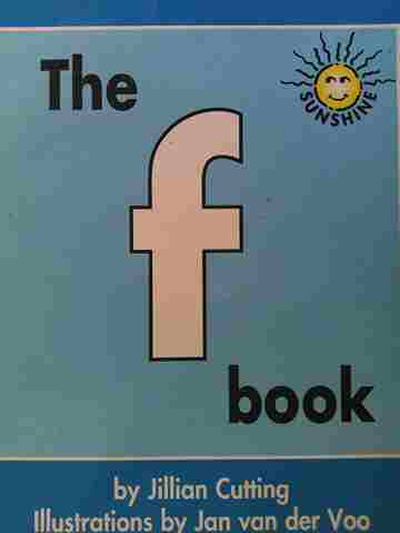 (image for) Sunshine The f Book (P) by Jillian Cutting