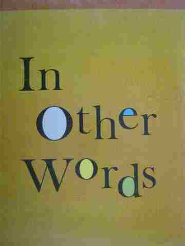 (image for) In Other Words A Beginning Thesaurus (H) by Greet, Jenkins, & Schiller