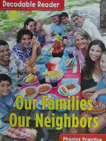 (image for) Decodable Reader Phonics Practice 1.2 Our Families Our Neighbors (P)