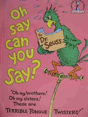 (image for) Oh Say Can You Say? (H) by Dr. Seuss