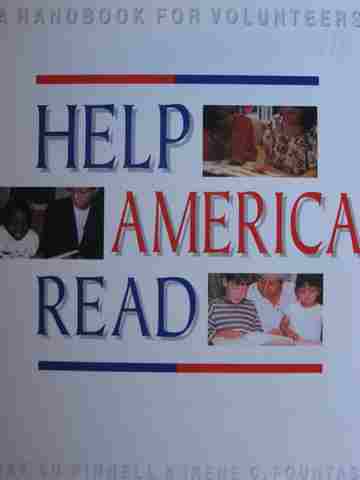 (image for) Help America Read A Handbook for Volunteers (P) by Gay Su Pinnell & Irene C Fountas
