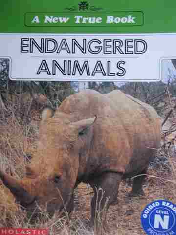 (image for) A New True Book Endangered Animals (P) by Lynn M Stone
