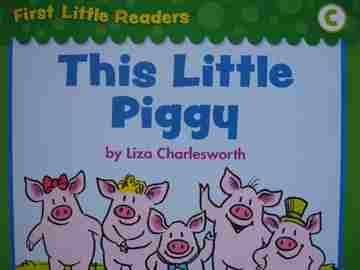 (image for) First Little Readers C This Little Piggy (P) by Liza Charlesworth