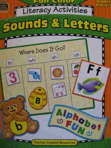 (image for) Sounds & Letters Full Color Literacy Activities Grades PreK-1 (P) by Keri King & Kari Sickman