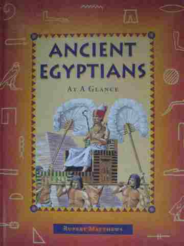 (image for) Ancient Egyptians at a Glance (H) by Rupert Matthews