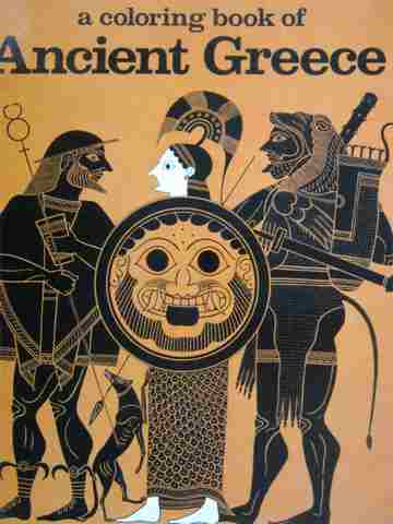 (image for) A Coloring Book of Ancient Greece (P)