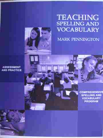 Teaching Spelling & Vocabulary (Binder) by Mark Pennington (image for) Teaching Spelling & Vocabulary (Binder) by Mark Pennington
