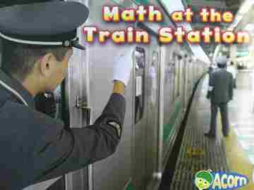 (image for) Math On the Job Math at the Train Station (P) by Tracey Steffora
