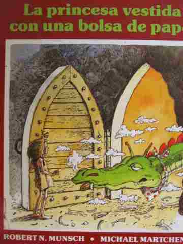 (image for) La princesa vestida con una bolsa de papel (P) by Robert N Munsch
