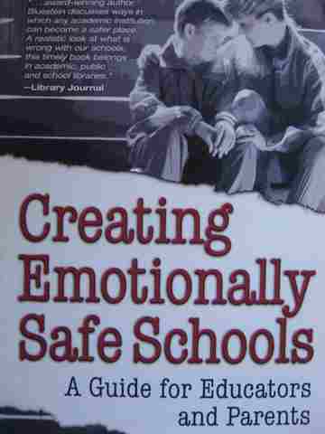 (image for) Creating Emotionally Safe School (P) by Jane Bluestein