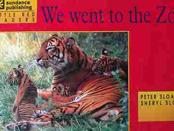 (image for) Little Red Readers We Went to the Zoo (P) by Peter Sloan & Sheryl Sloan