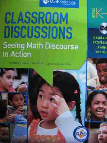 Classroom Discussions Seeing Math Discourse in Action K-6 (Set) by Anderson, Chapin, & O'Connor (image for) Classroom Discussions Seeing Math Discourse in Action K-6 (Set) by Anderson, Chapin, & O'Connor