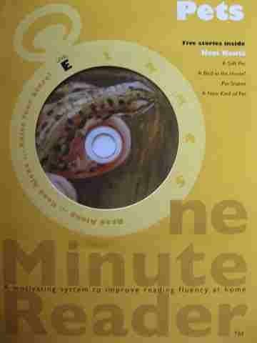 (image for) One Minute Reader Level E Pets (P) by Tom Ihnot & Candyce Ihnot