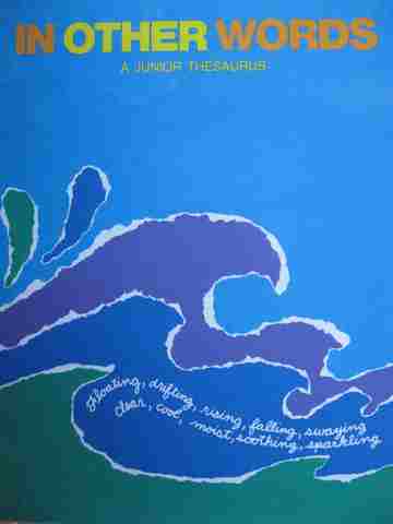 (image for) In Other Words A Junior Thesaurus (H) by Schiller & Jenkins