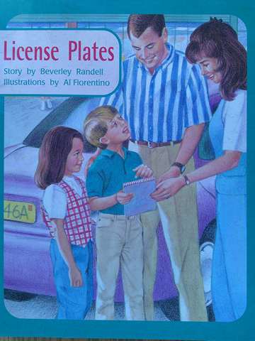 (image for) PM Story Books License Plates (P) by Beverley Randell