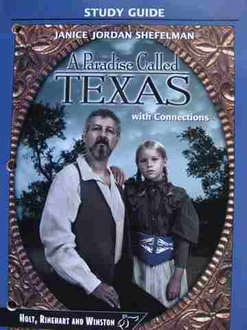 (image for) HRW Library Study Guide A Paradise Called Texas with Connections (P)