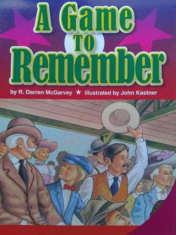 (image for) SRA Leveled Readers 6 A Game to Remember (P) by R Darren McGarvey