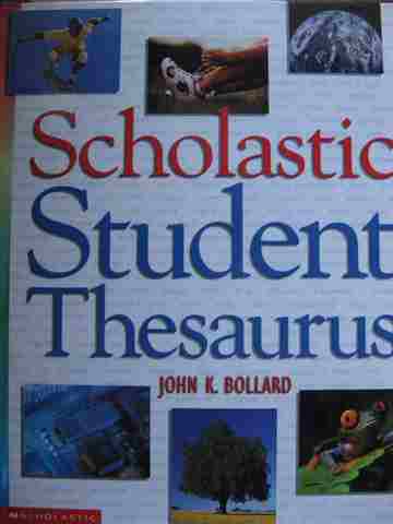 Student Thesaurus (H) by John K Bollard (image for) Student Thesaurus (H) by John K Bollard