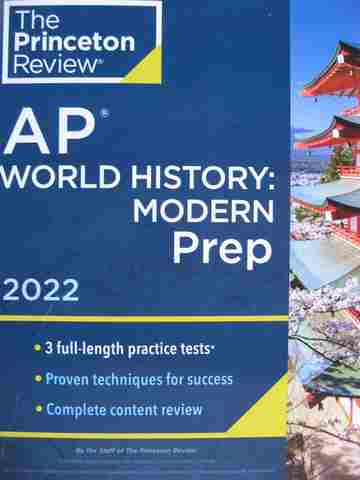 (image for) Princeton Review AP World History Modern Prep 2022 (P) by Rob Franek