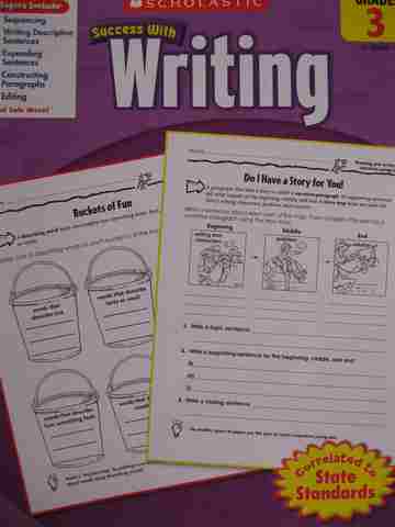 (image for) Success with Writing Grade 3 (P) by Lisa Molengraft