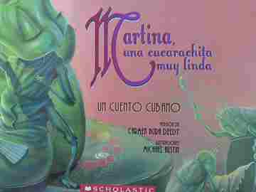 (image for) Martina una cucarachita muy linda Un cuento cubano (P) by Carmen Agra Deedy