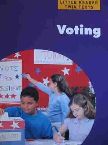 (image for) Little Reader Twin Texts Voting (P) by Gary Miller