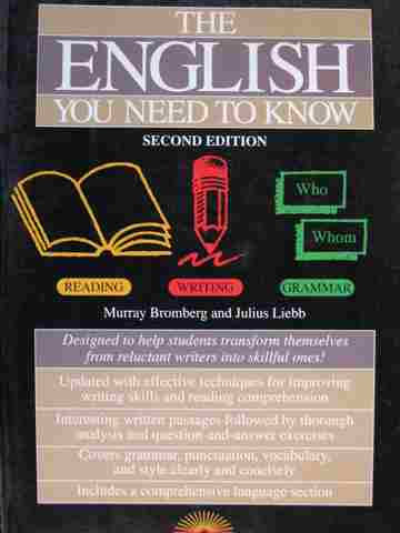 (image for) English You Need to Know 2e (P) by Bromberg & Liebb