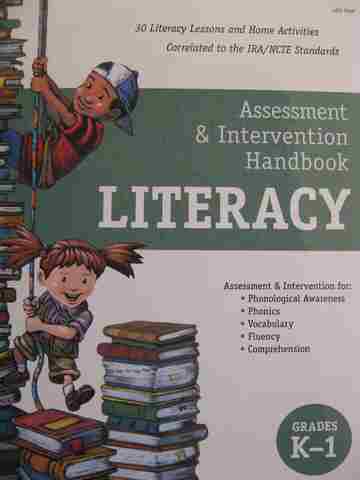 (image for) Assessment & Intervention Handbook Literacy Grades K-1 (Spiral)