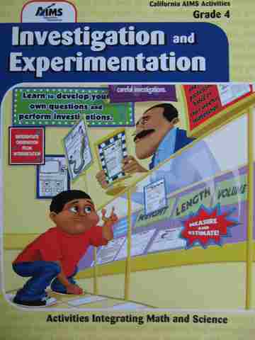 (image for) California AIMS Activities Grade 4 Investigation and Experimentation (CA)(P)