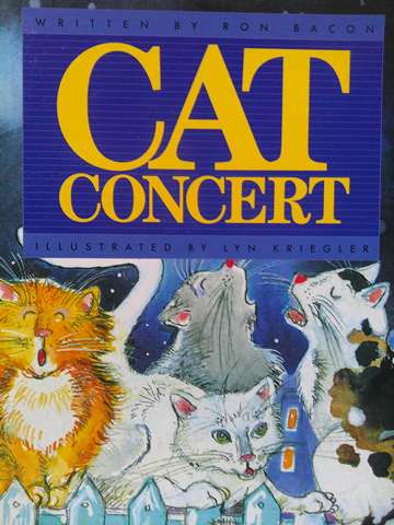 (image for) Literacy 2000 Cat Concert (P) by Ron Bacon