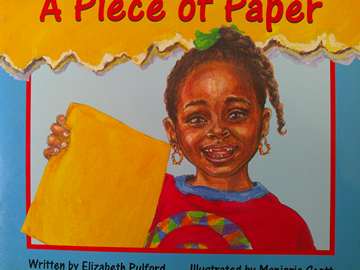 (image for) Literacy Tree A Piece of Paper (P) by Elizabeth Pulford
