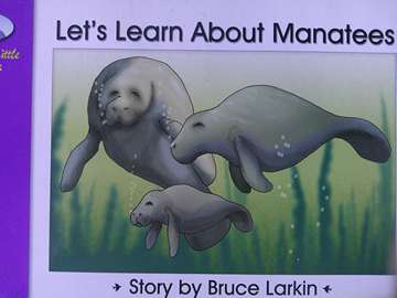(image for) Wilbooks Larkin's Little Readers Let's Learn about Manatees (P) by Bruce Larkin