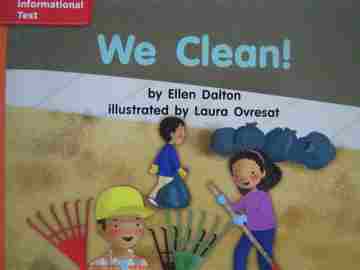 (image for) CCSS K We Clean! (P) by Ellen Dalton