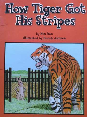 (image for) SRA Leveled Readers 2 How Tiger Got His Stripes (P) by Kim Sato