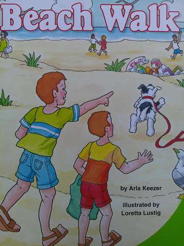 (image for) SRA Leveled Readers 2 Beach Walk (P) by Arla Keezer