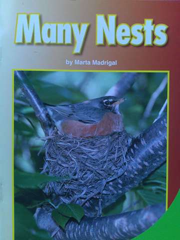 (image for) SRA Leveled Readers 2 Many Nests (P) by Marta Madrigal