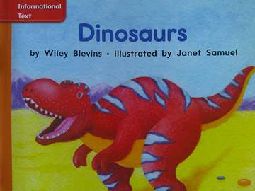 (image for) CCSS PreK Dinosaurs (P) by Wiley Blevins