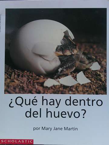 (image for) Beginning Literacy Spanish Que hay dentro del huevo? (P) by Mary Jane Martin