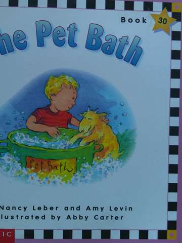 (image for) Phonics Readers The Pet Bath (P) by Nancy Leber & Amy Levin