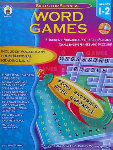 (image for) Skills for Success Word Games Grades 1-2 (P) by Janie Schmidt