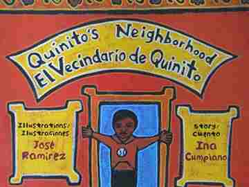 (image for) Quinito's Neighborhood / El Vecindario de Quinito (P) by Ina Cumpiano